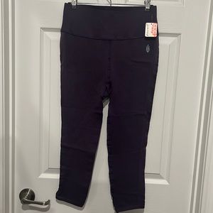 Free People Movement Free Throw Leggings NWT Color Blue Violet